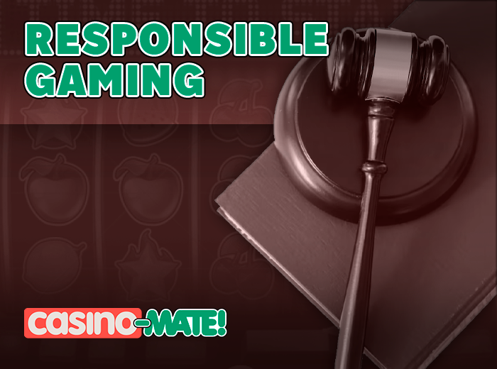 Responsible play at Casino Mate for players from Australia - guarantees