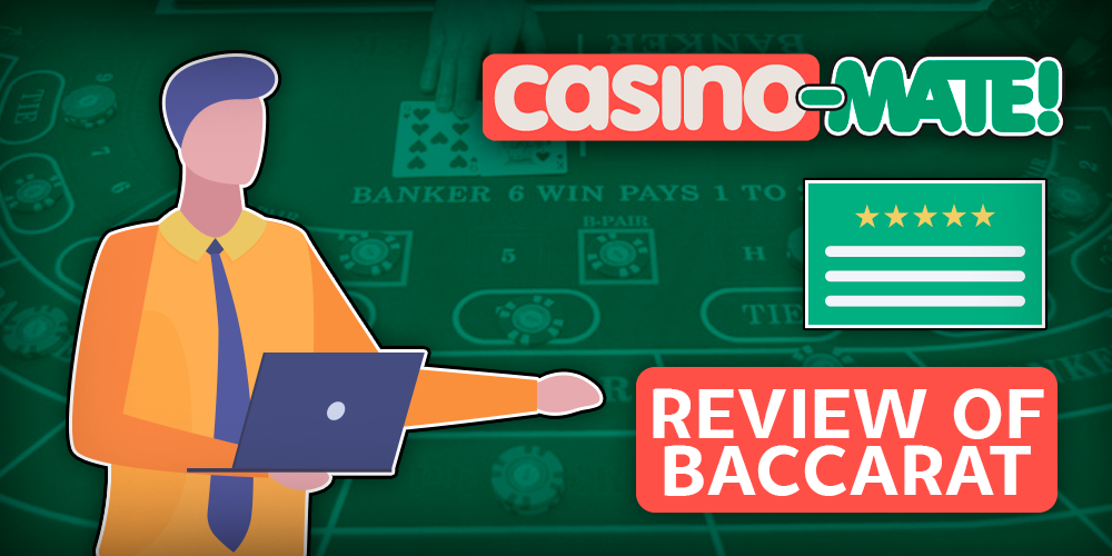 Baccarat games review at Casino Mate - about baccarat for Australians