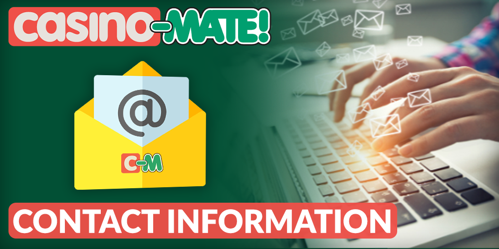 Contact Information Casino Mate