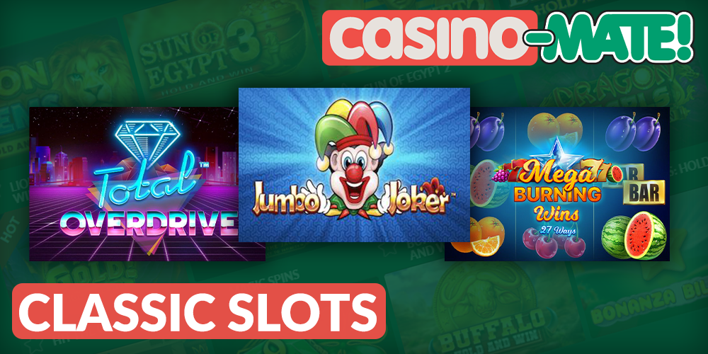 Classic Slots at Casino Mate such as Jumbo Joker