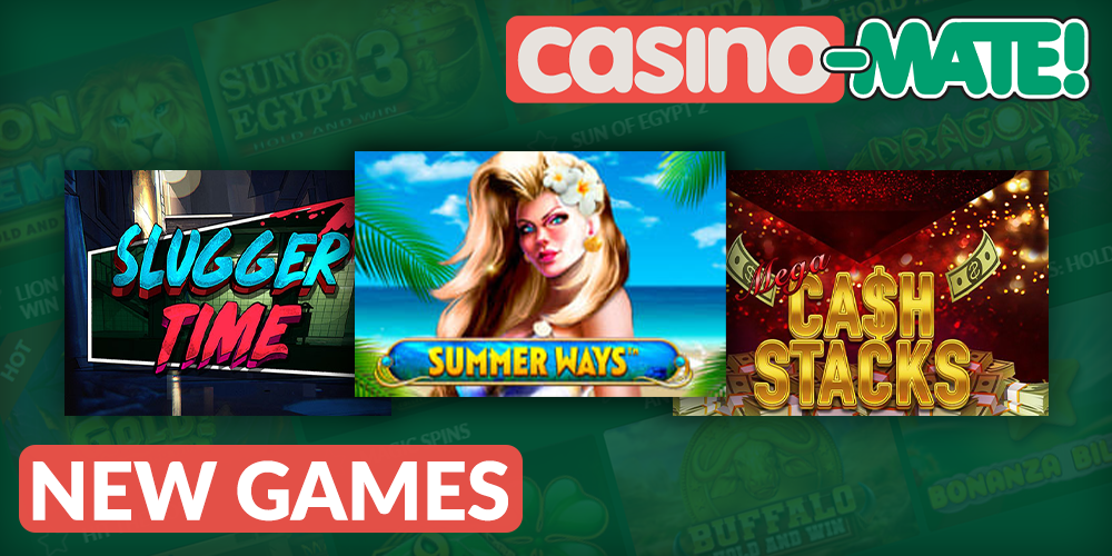 Summer Ways game and other New Games at Casino Mate