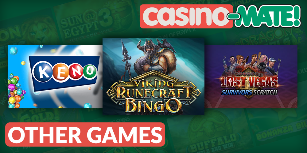 all games without categories in casino Mate website