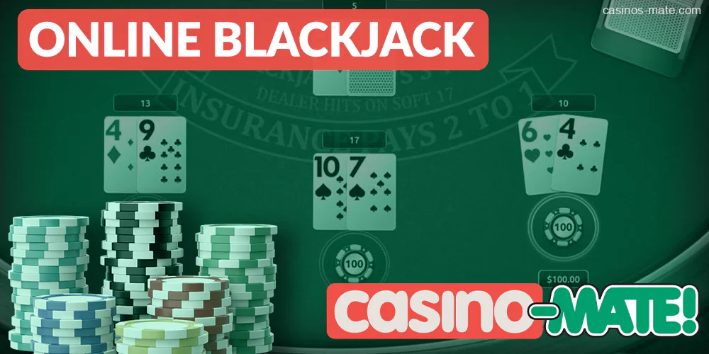 Online Blackjack at Casino Mate - about blackjack games