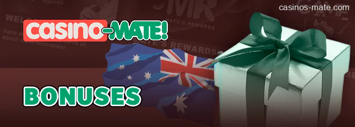 About bonus offers for AU players from Mate Casino