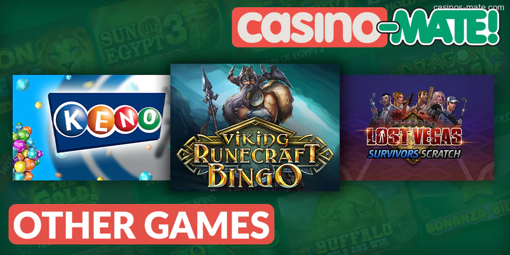 all games without categories in Casino Mate website