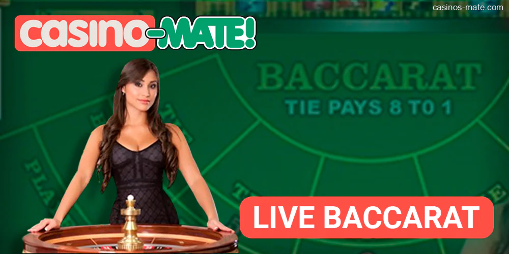 About Live Baccarat at Casino Mate - the best baccarat games for For Australians