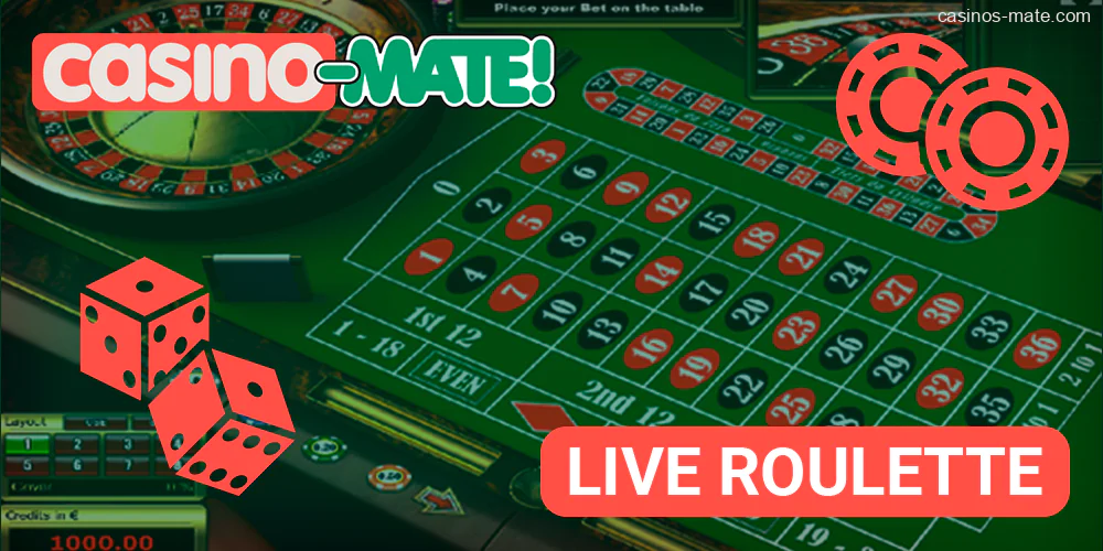 About Live Roulette at Casino Mate - the best roulette games for For player from Australia