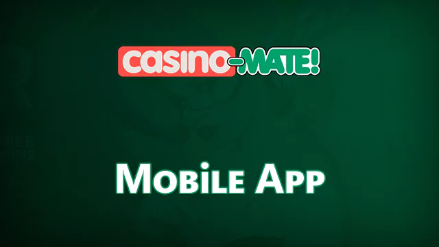 Casino-Mate video about mobile app